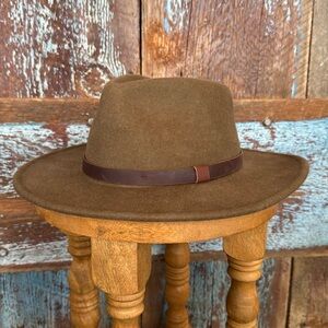 Henschel Hat Co Blanchard Western Style Wool Hat Size M
